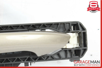 08-11 Mercedes W204 C300 Rear Left Side Door Lock Latch Actuator w/ Handle Beige