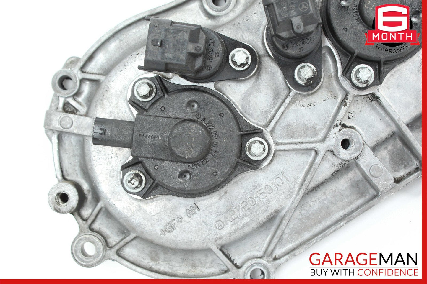 05-13 Mercedes-Benz CLK350 W209 Front Right Engine Timing Chain Cover Plate 2720150101