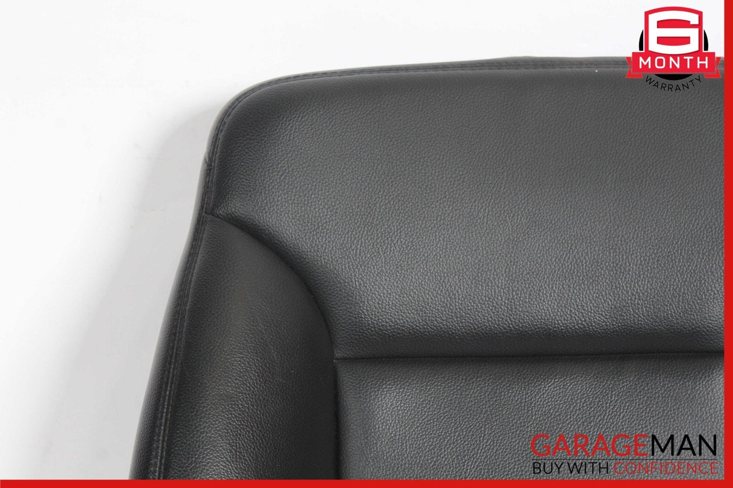 09-13 Mercedes ML500 ML350 R350 Front Left Side Upper Seat Cushion Cover Black