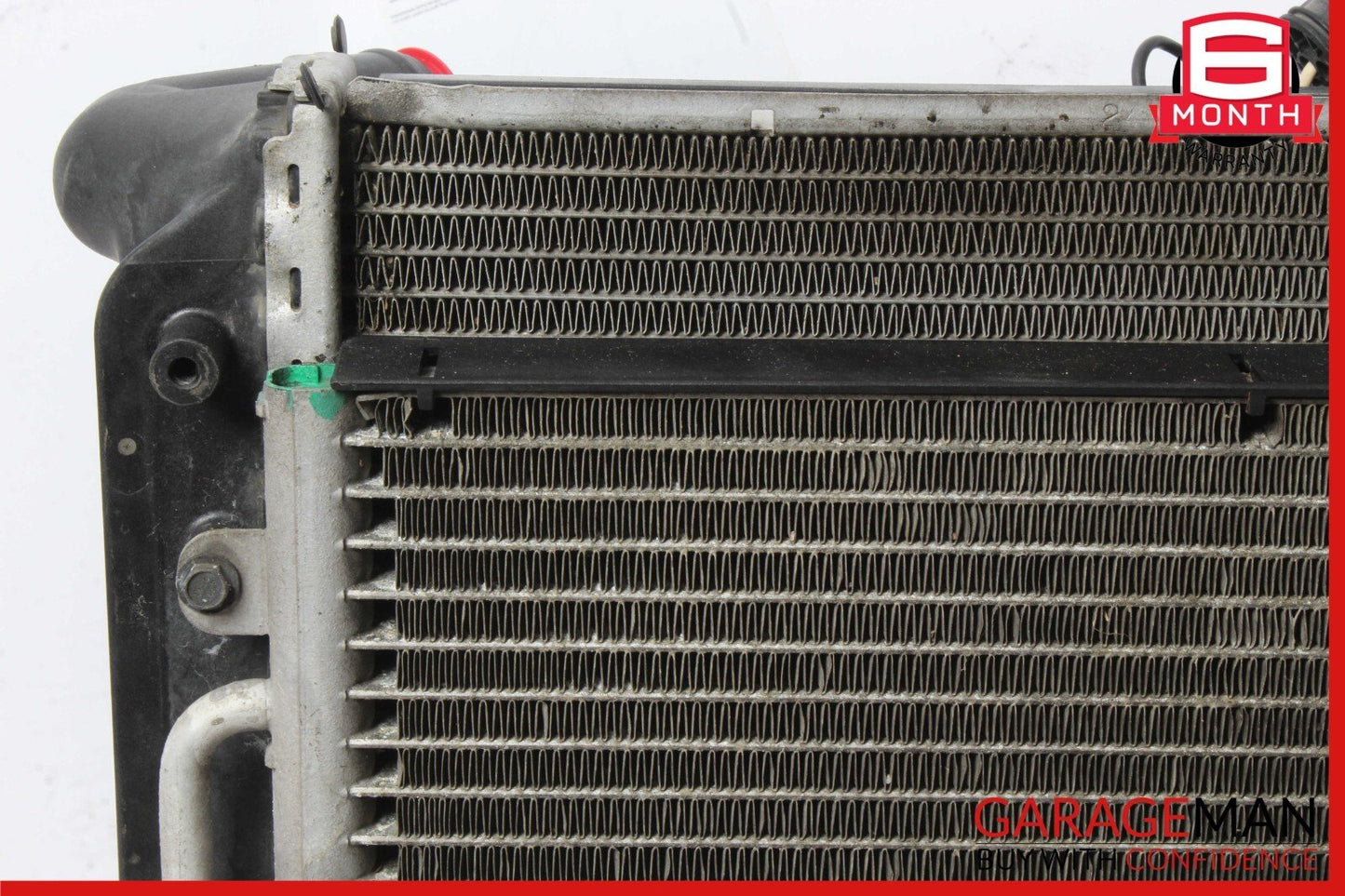 97-05 Porsche Boxster 986 Left Engine Cooling Radiator AC Air Condenser Assy OEM