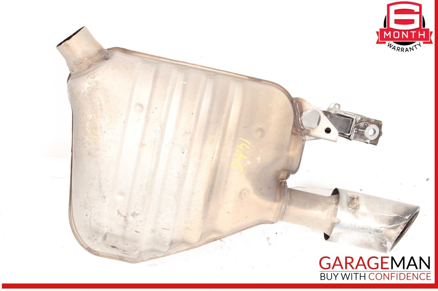 12-15 Audi A6 2.0L Exhaust Muffler Mufflers Set  OEM