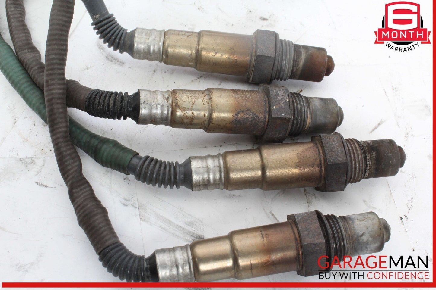 10-13 Mercedes W221 S400 Hybrid Oxygen O2 Sensor Lambda Set of 4 0035426918 OEM