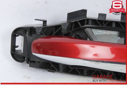 15-20 Mercedes W205 C300 Right Passenger Side Exterior Door Handle Red OEM
