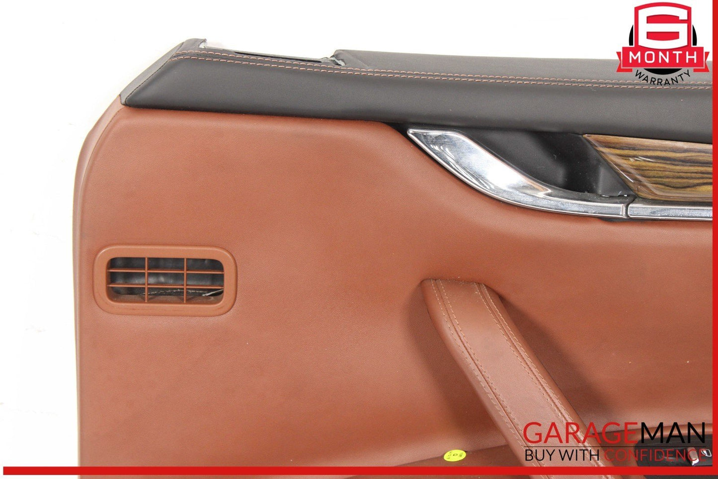 14-17 Maserati Quattroporte M156 Front Right Side Interior Door Panel OEM