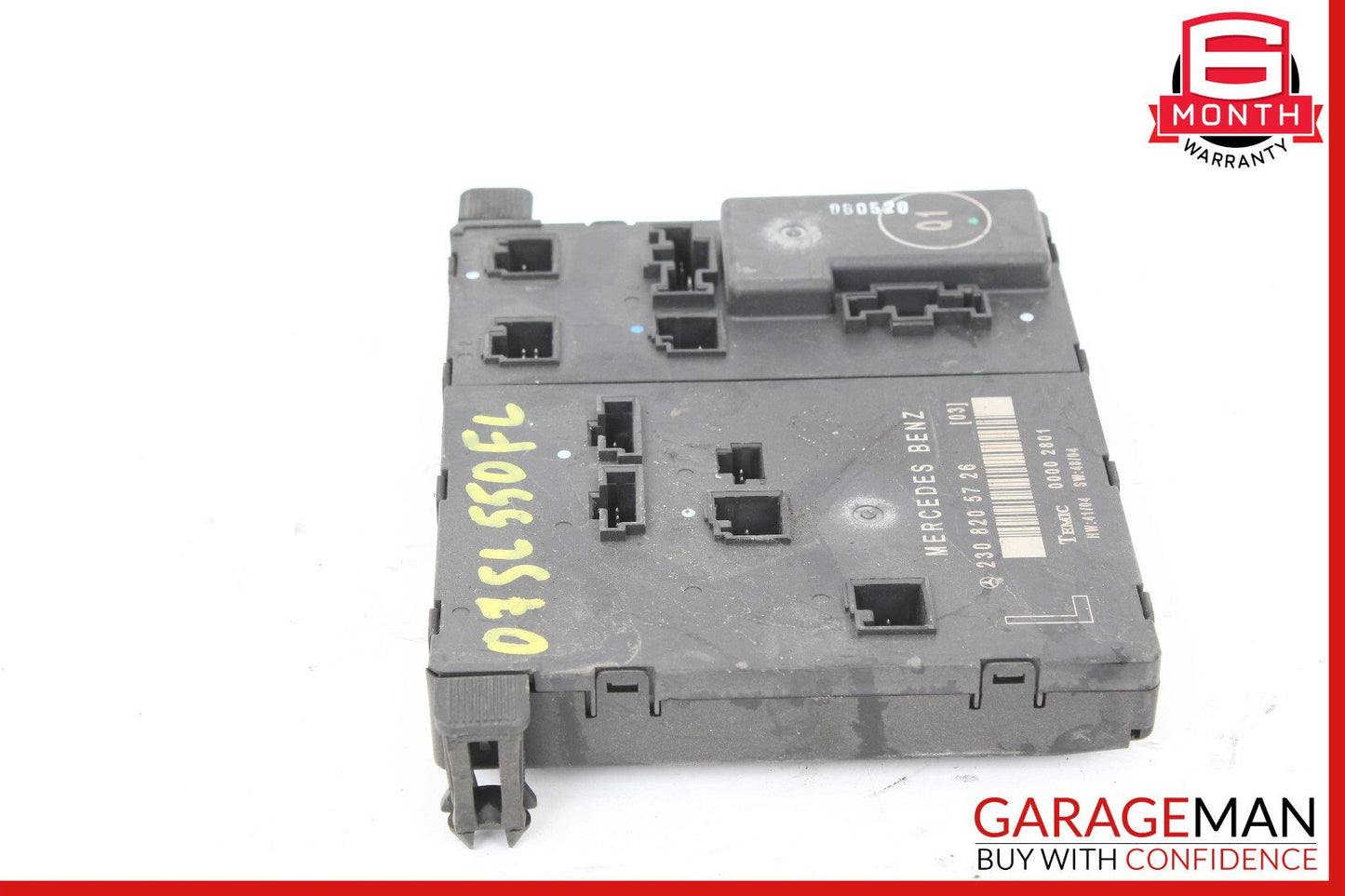 03-12 Mercedes R230 SL500 SL55 AMG SL550 Door Control Module Left Side OEM