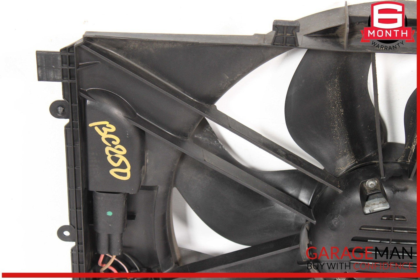 08-20 Mercedes W204 C250 E350 Engine Radiator Cooling Fan Motor Shroud Assy OEM