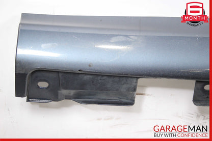 06-09 Mercedes W209 CLK350 CLK550 Base Right Rocker Molding Side Skirt Blue OEM