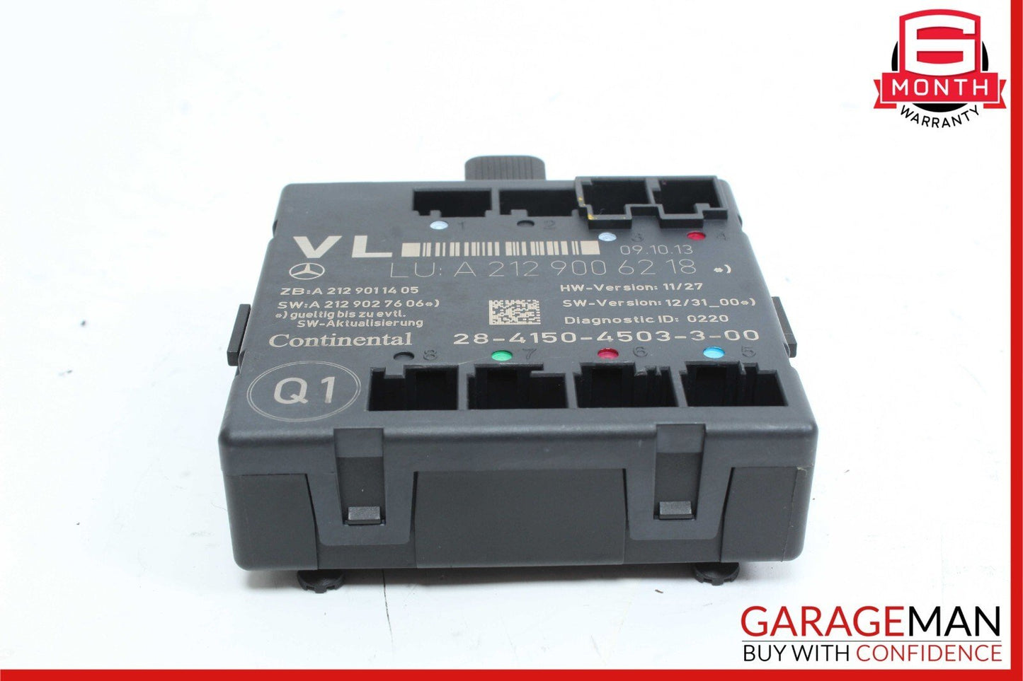 08-14 Mercedes W204 C250 C300 Front Left Driver Side Door Control Module Unit