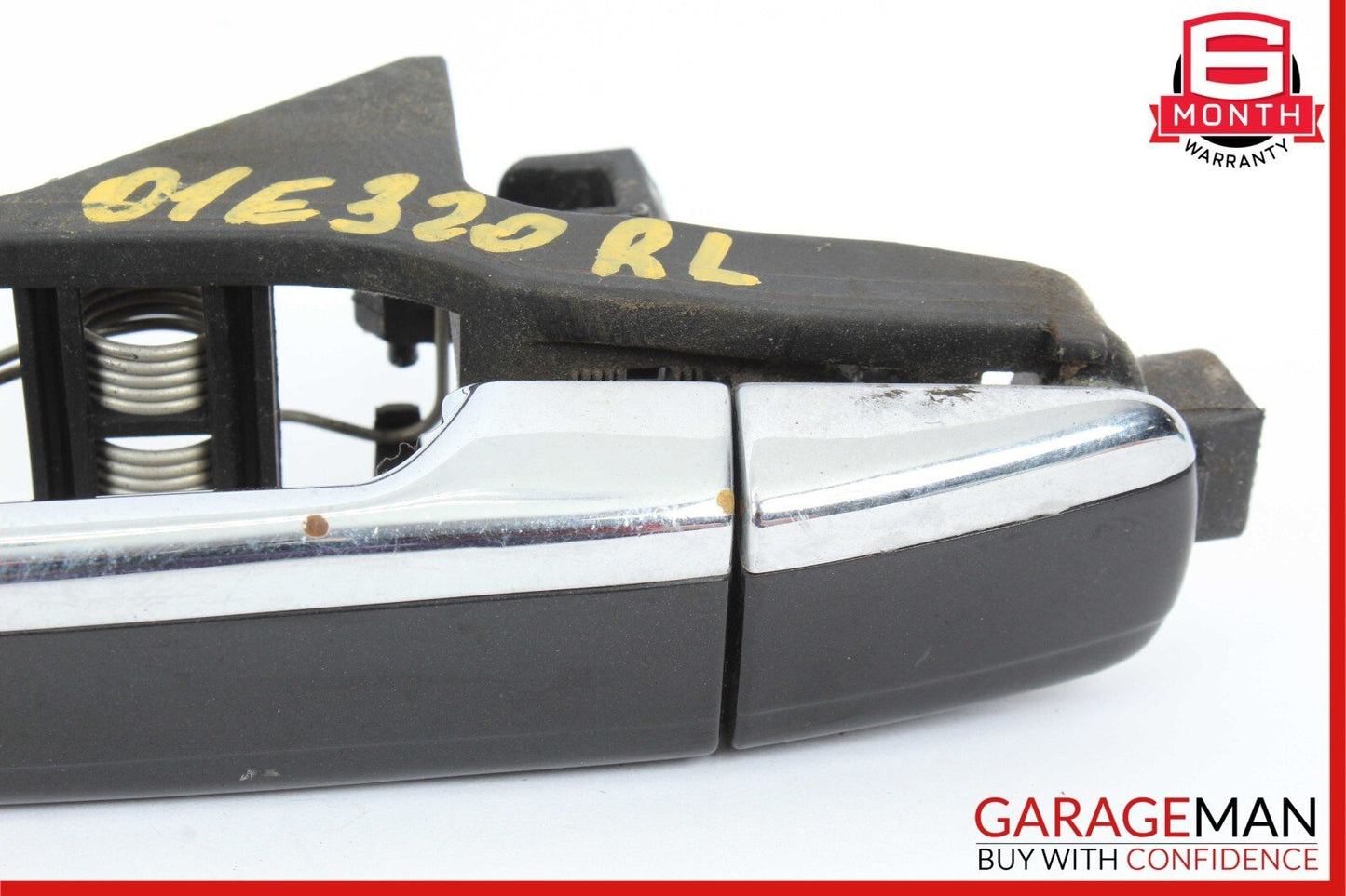98-02 Mercedes W210 E430 E320 Rear Left Side Exterior Door Handle Black