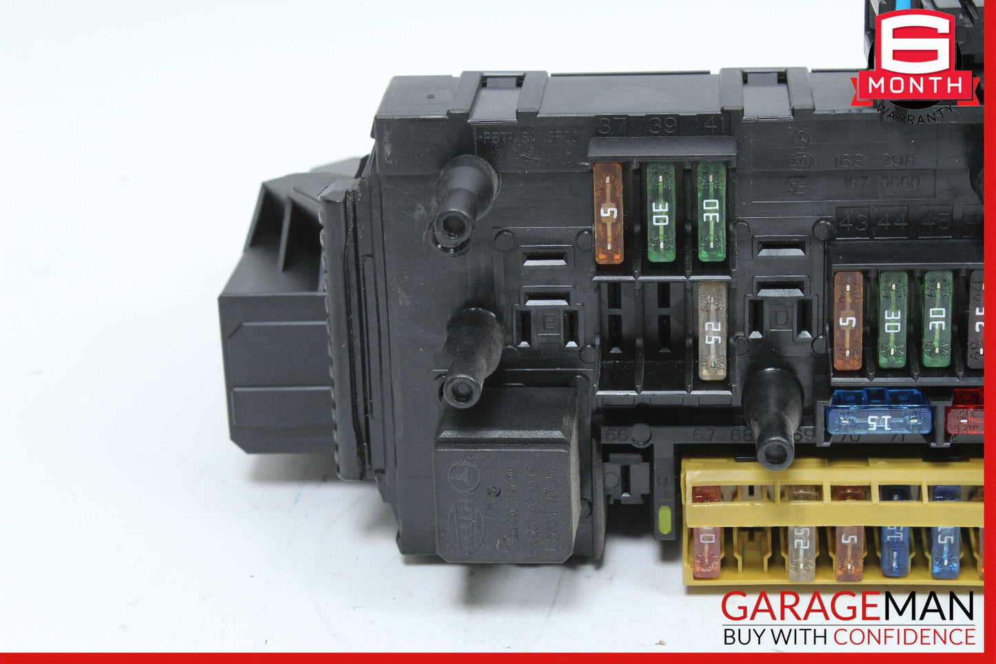 10-11 Mercedes W212 E350 E550 Rear Fuse Relay Box SAM Assembly 2129000004 OEM