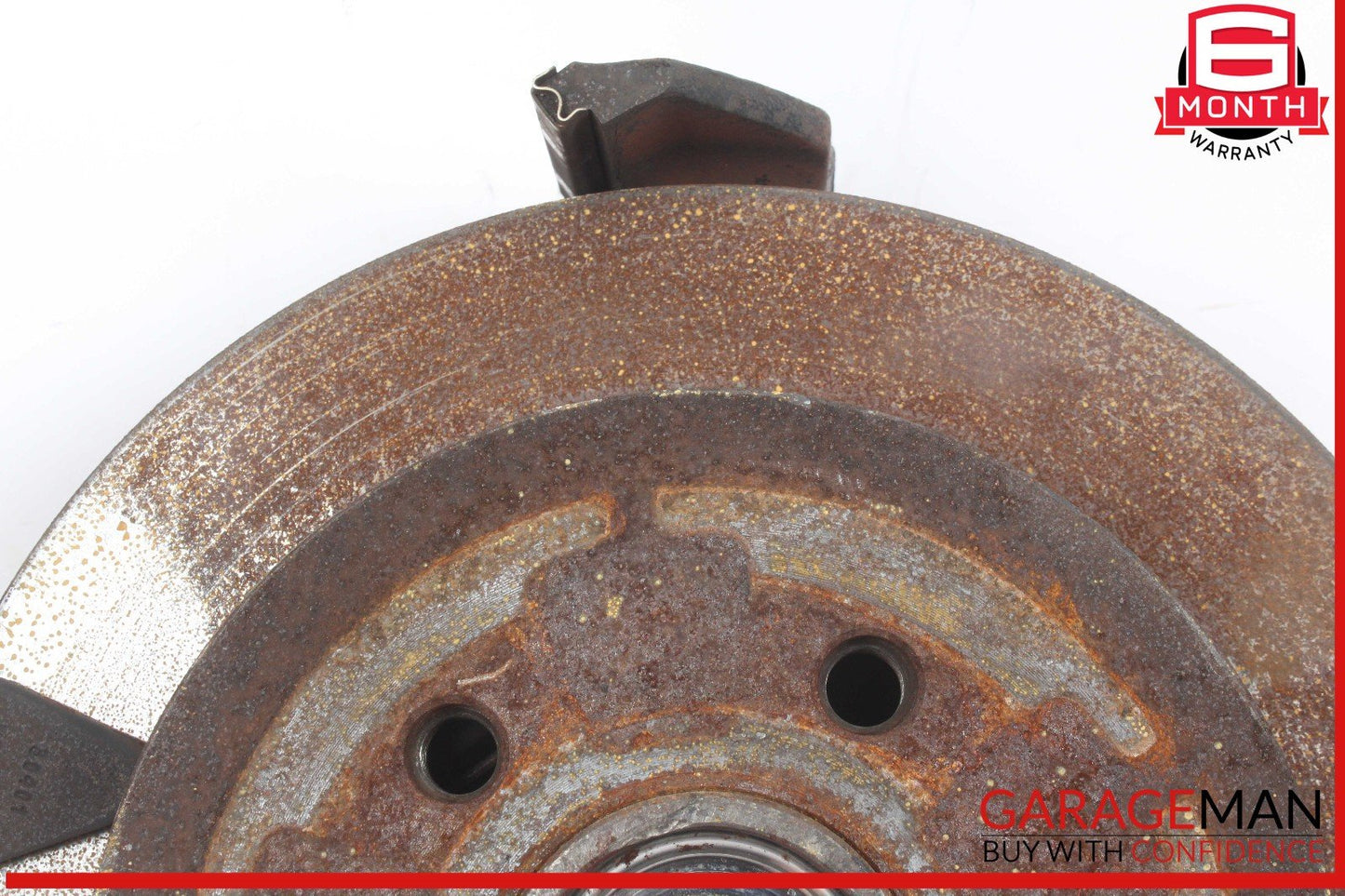 98-05 Mercedes W163 ML320 Rear Left Side Spindle Knuckle Hub w/ Rotor Disc OEM