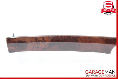07-09 Mercedes W221 S550 Front Center Dash Dashboard Trim Cover Panel Bezel Wood