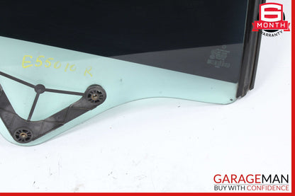 10-13 Mercedes W207 E350 E550 Coupe Rear Right Quarter Window Glass OEM