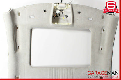 07-10 Mercedes CL600 Roof Headliner Sunshade Pillar Trim Assembly Suede Grey