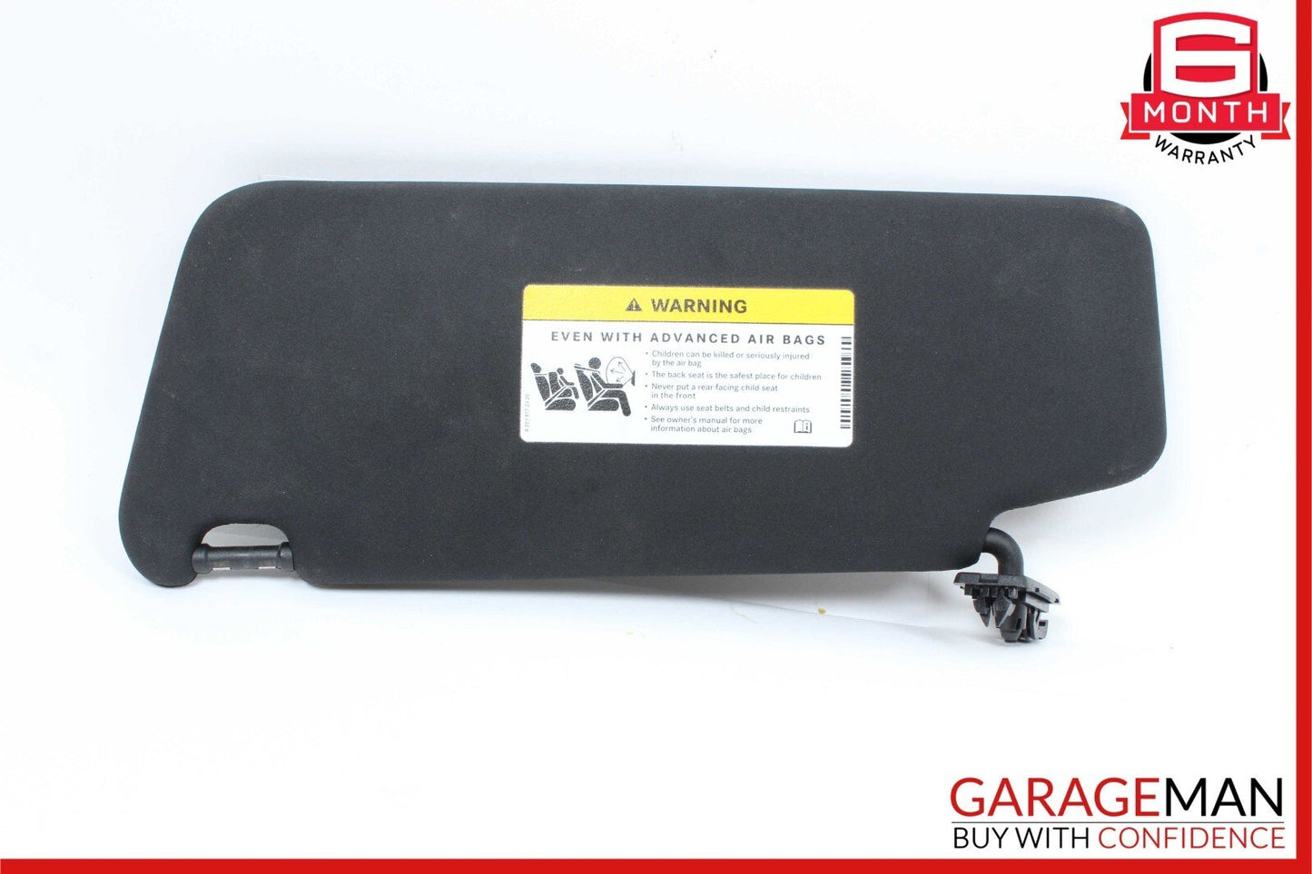 08-14 Mercedes W204 C250 C300 Sedan Front Right Side Sunvisor Sun Visor Shade