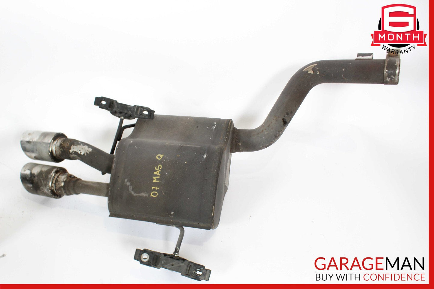 Maserati Quattroporte M139 Exhaust Mufflers Dual Tips Left & Right Side Set OEM