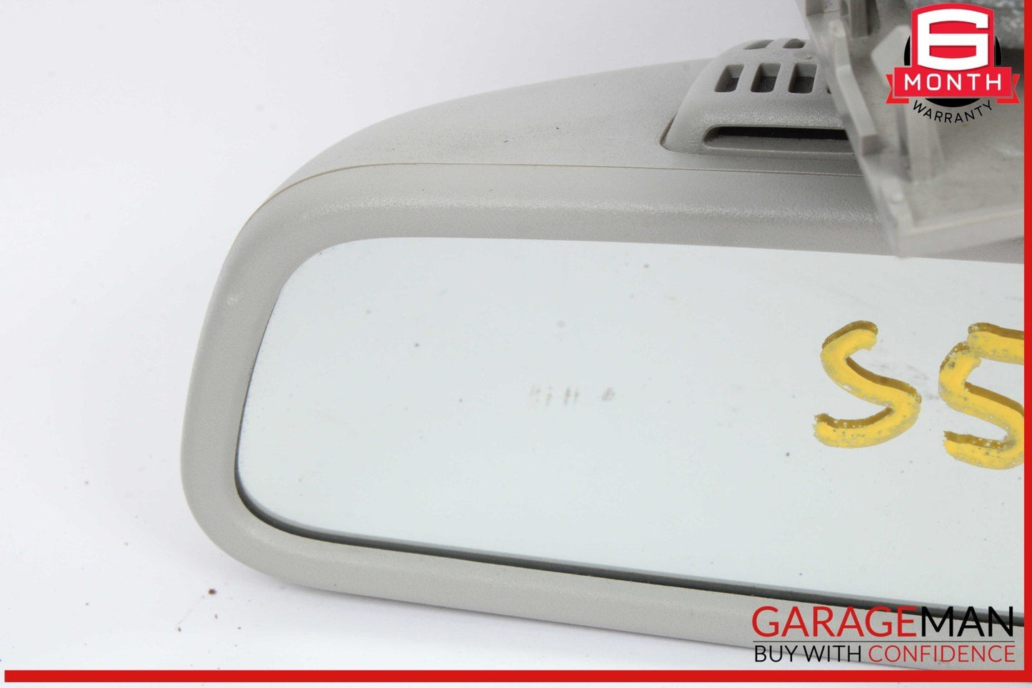 10-14 Mercedes W221 S550 CL550 Front Upper Interior Rear View Mirror Gray OEM