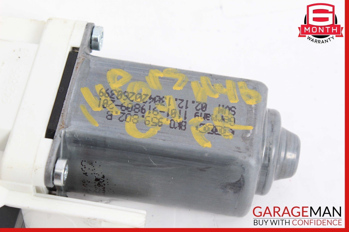 11-18 Porsche Cayenne 958 Front Right Passenger Side Door Window Regulator Motor