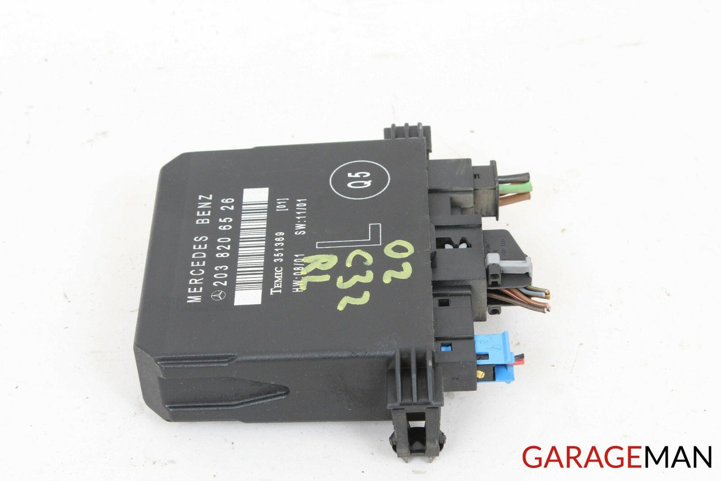 01-07 MERCEDES W203 C32 AMG REAR LEFT DRIVER SIDE DOOR CONTROL MODULE Q5 OEM