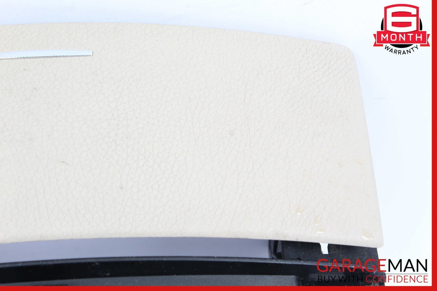 07-09 Mercedes W221 S550 S450 Center Console Dashboard CD Player Cover Beige OEM