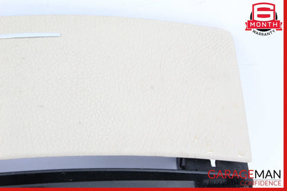 07-09 Mercedes W221 S550 S450 Center Console Dashboard CD Player Cover Beige OEM