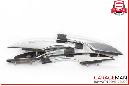 07-12 Mercedes X164 GL450 Roof Rail Rack End Cover Cap Caps Set of 4 Pc Chrome