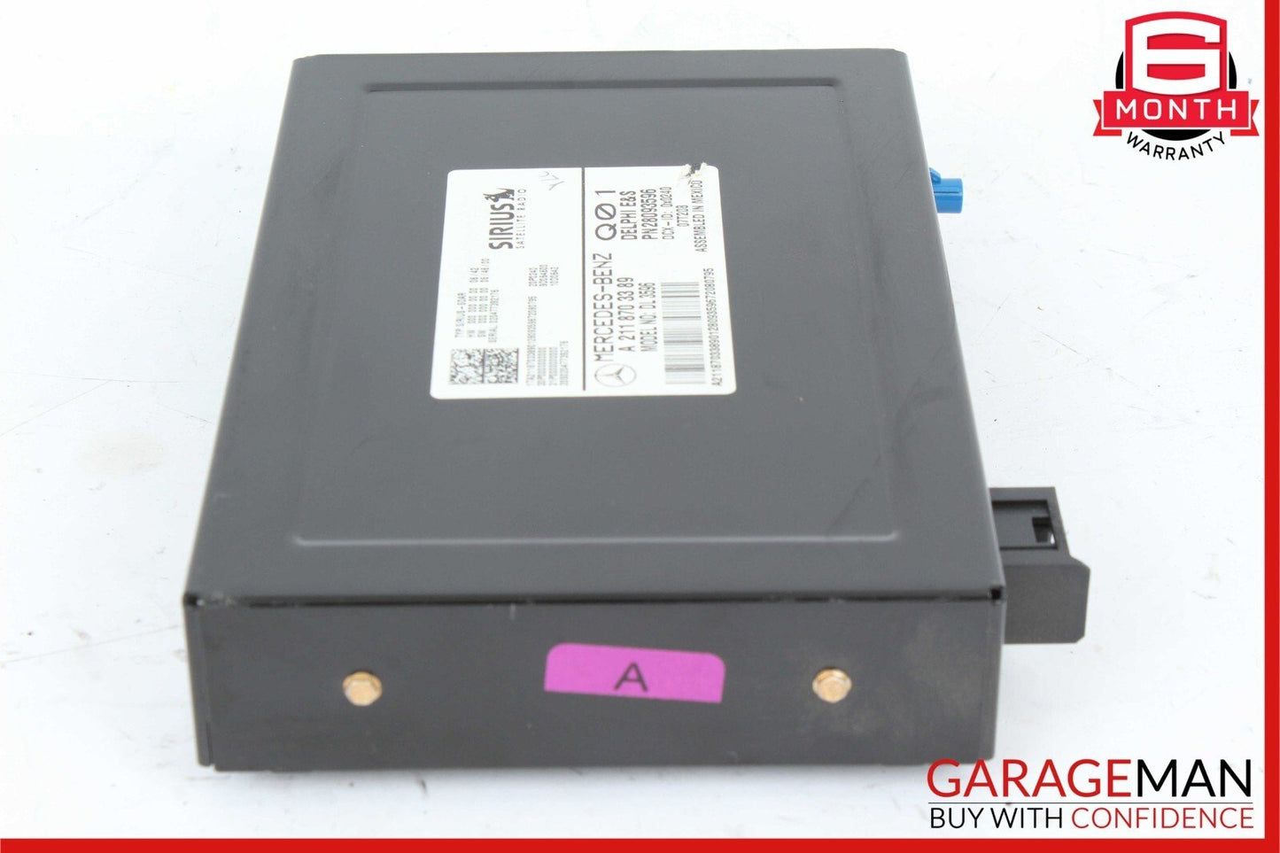 03-11 Mercedes SLK280 CLS550 E350 Sirius Satellite Radio Receiver Module Unit