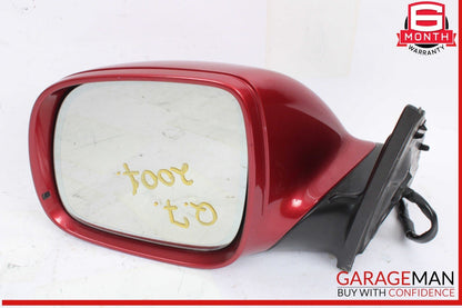 07-09 Audi Q7 Front Left Driver Side Door Rear View Mirror Red 4L1857409S OEM