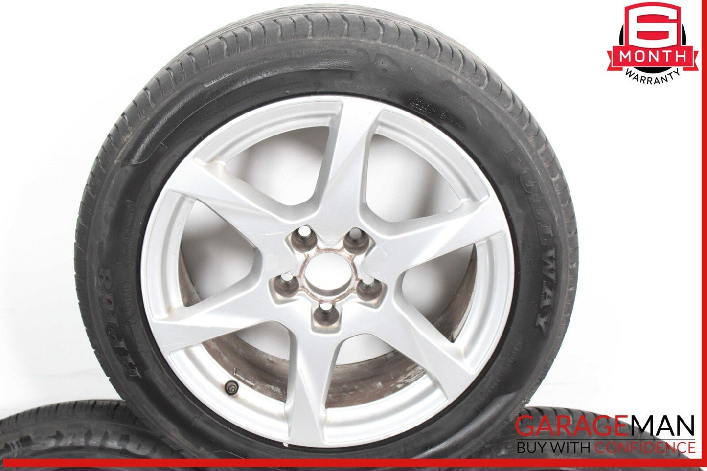 09-11 Audi A4 Complete Wheel Tire Rim Set of 4 Pc 7.5 x 17 OEM