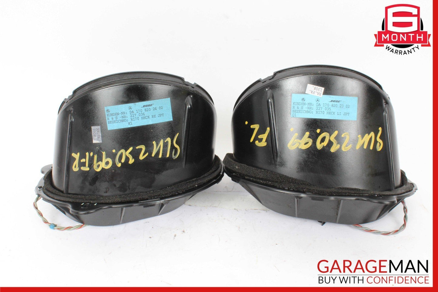 97-04 Mercedes R170 SLK230 SLK320 Rear Right & Left Side Door Sound Speaker OEM