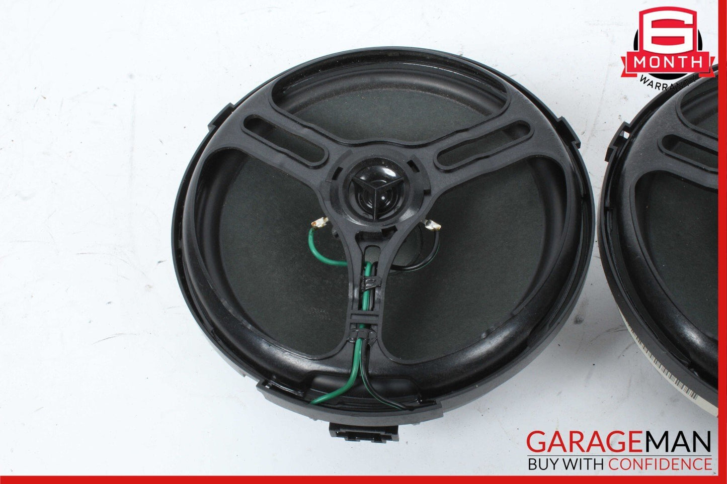 08-11 Mercedes W204 C300 Rear Right & Left Side Door Sound Speakers Set OEM