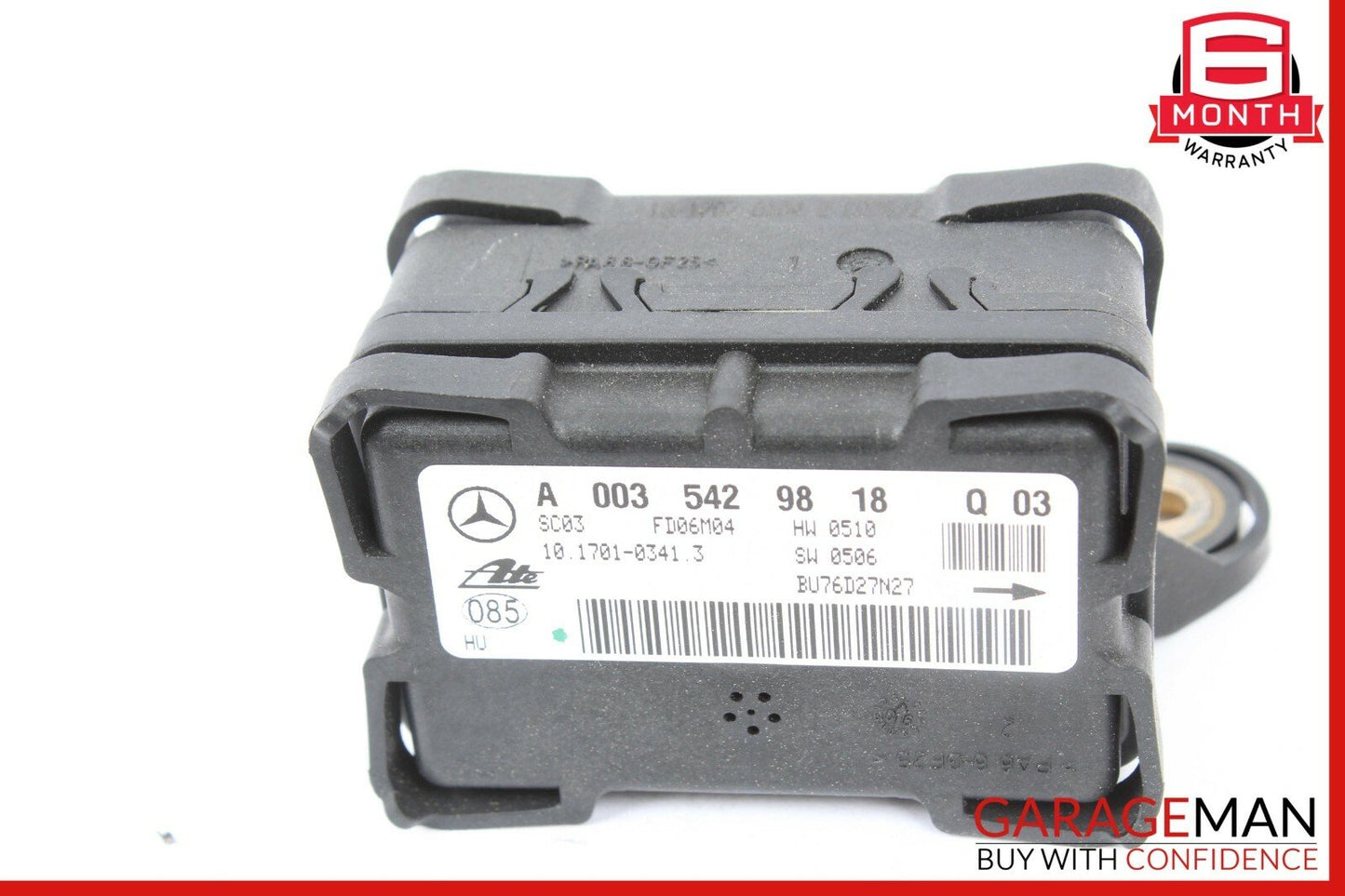 05-09 Mercedes W209 CLK350 C230 Yaw Turn Rate Speed Sensor 0035429818 OEM