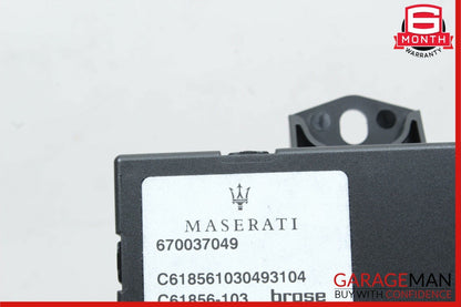 14-17 Maserati Ghibli Rear Trunk Lid Liftgate Hands Free Control Module Unit OEM