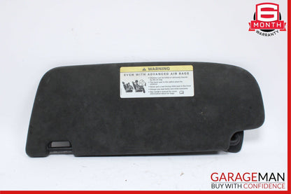 07-14 Mercedes CL550 S63 AMG Front Right Sun Visor Shade Sunvisor Suede Black