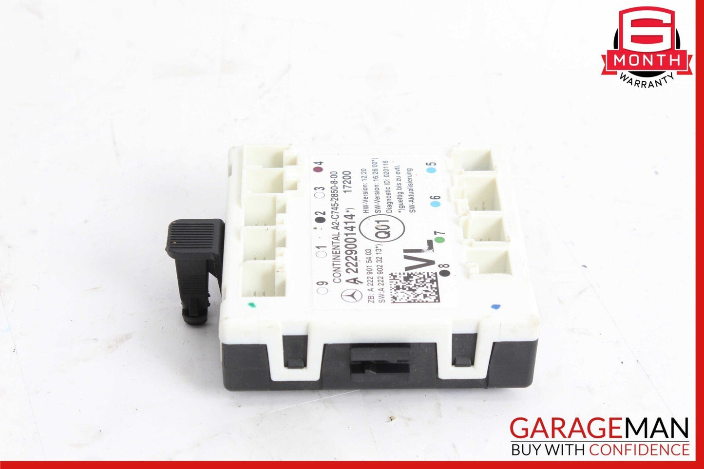 15-19 Mercedes W205 C350e C300 Real Left Side Door Control Module Unit OEM