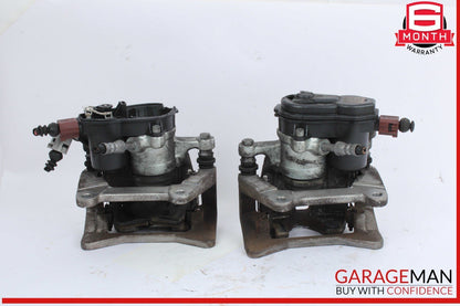 12-18 Audi A6 A7 Rear Left & Right Side Brake Calipers Set of 2 Pc OEM