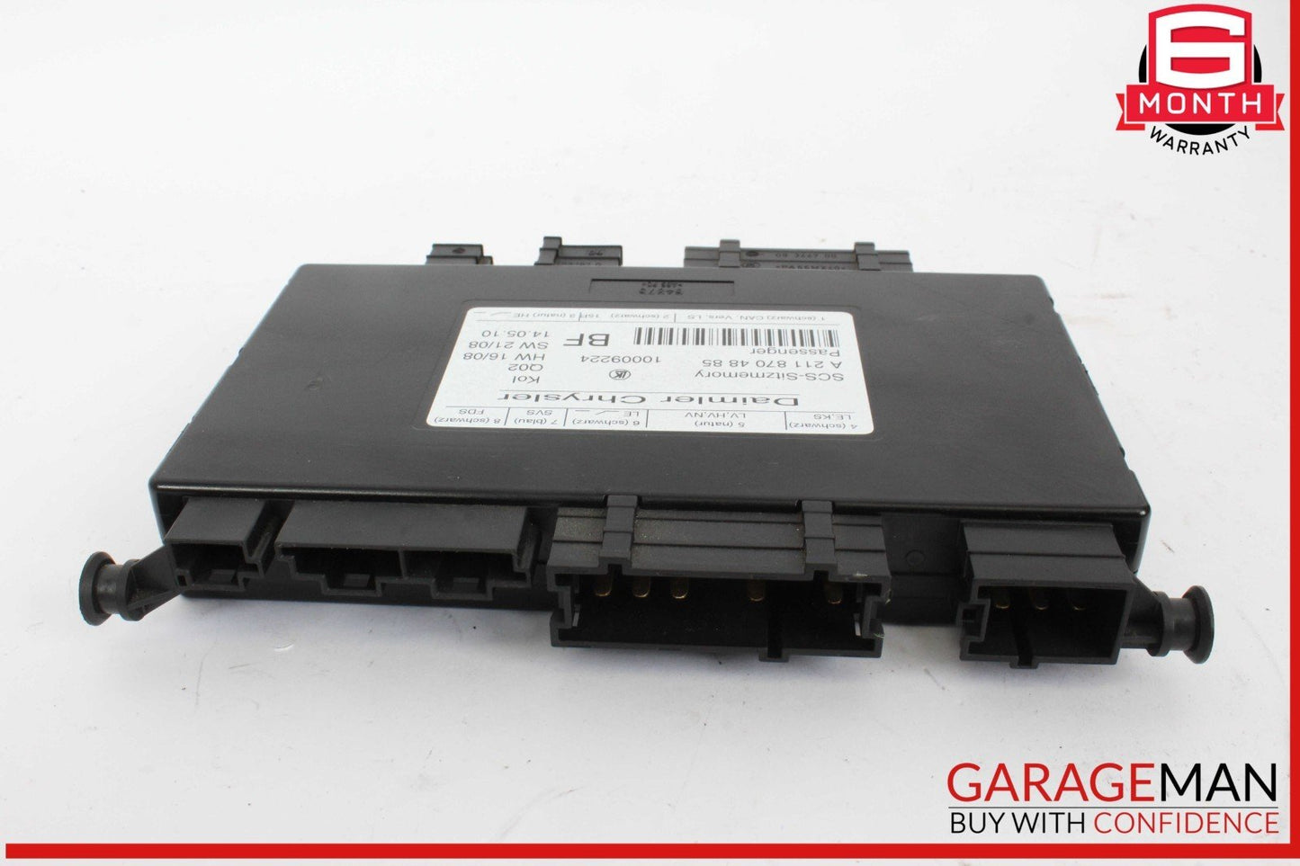 03-12 Mercedes R171 SLK300 E550 ML350 Front Right Seat Control Module OEM