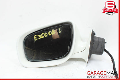 07-09 Mercedes W211 E350 Front Left Side Mirror Door Rear View White OEM