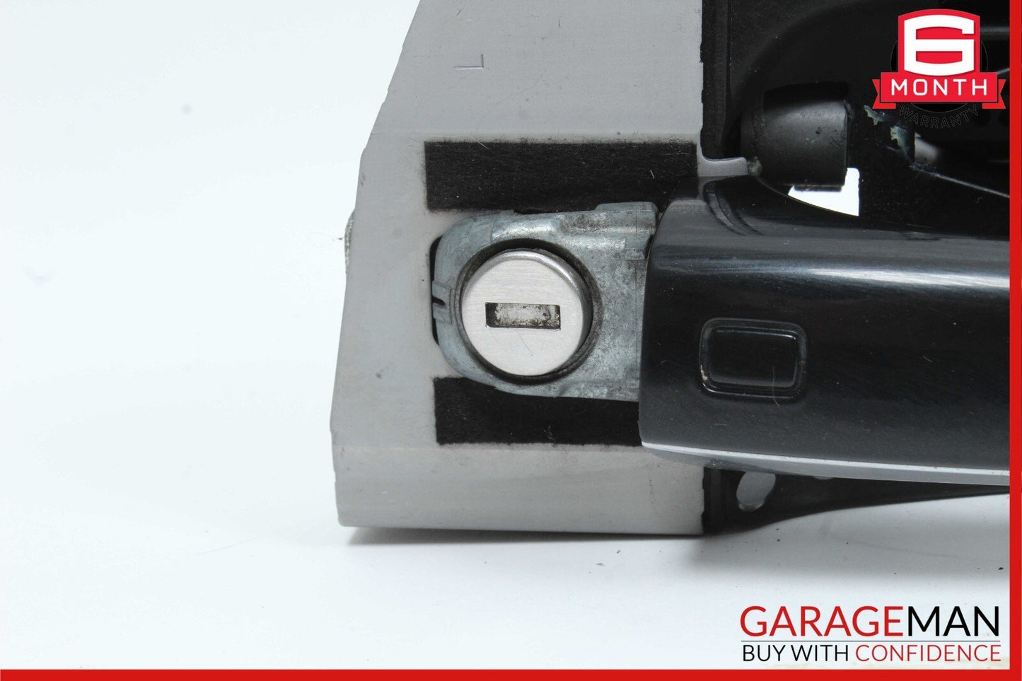 12-18 Audi A7 Front Left Driver Side Exterior Door Handle Keyless Go Black