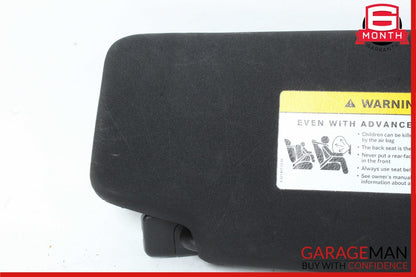 08-14 Mercedes W204 C250 Front Left Side Sun Visor Sunvisor Shade Cover OEM