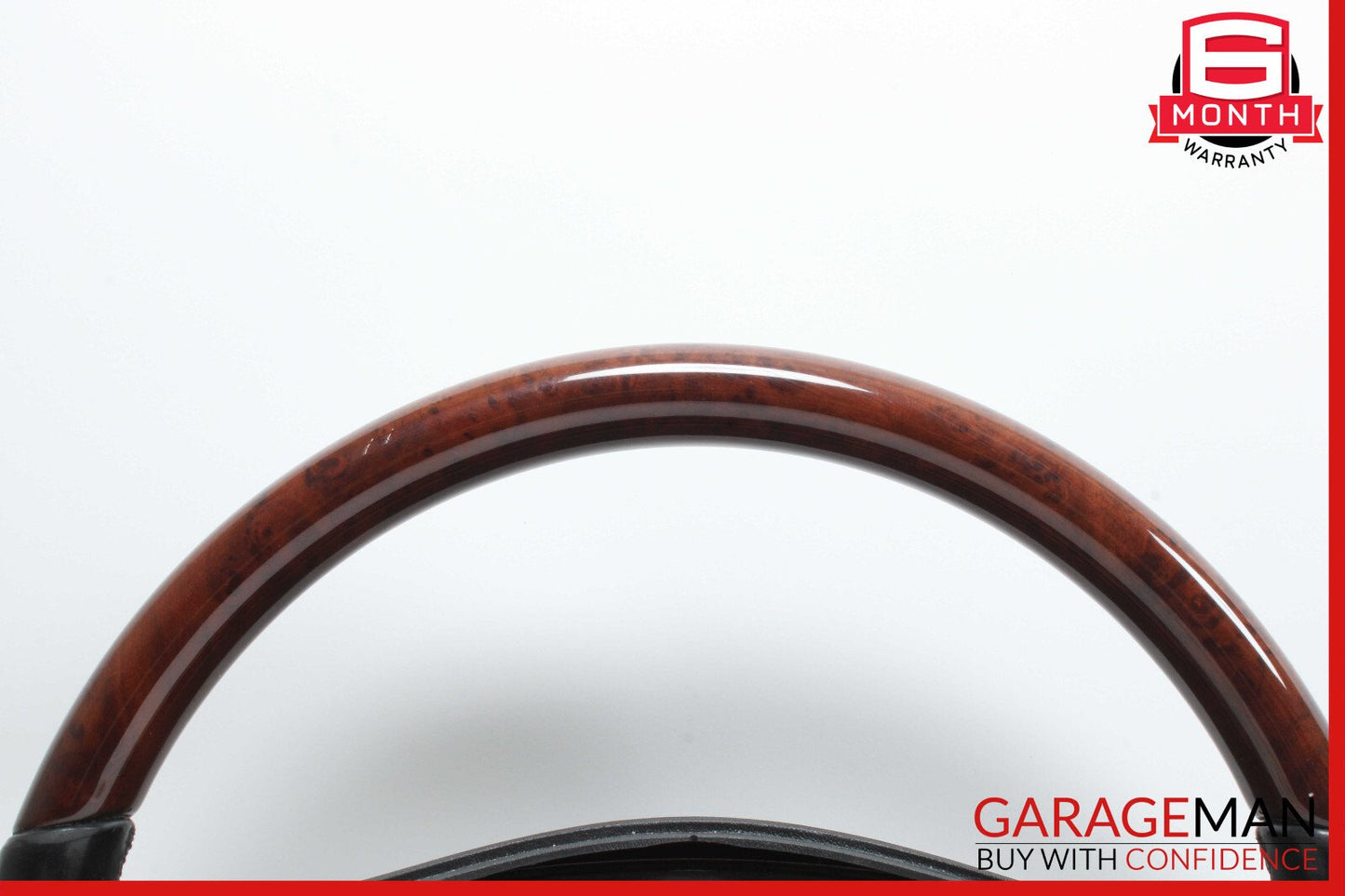 10-13 Mercedes W221 S550 S600 Steering Wheel w/ Paddle Shifters Black Wood OEM