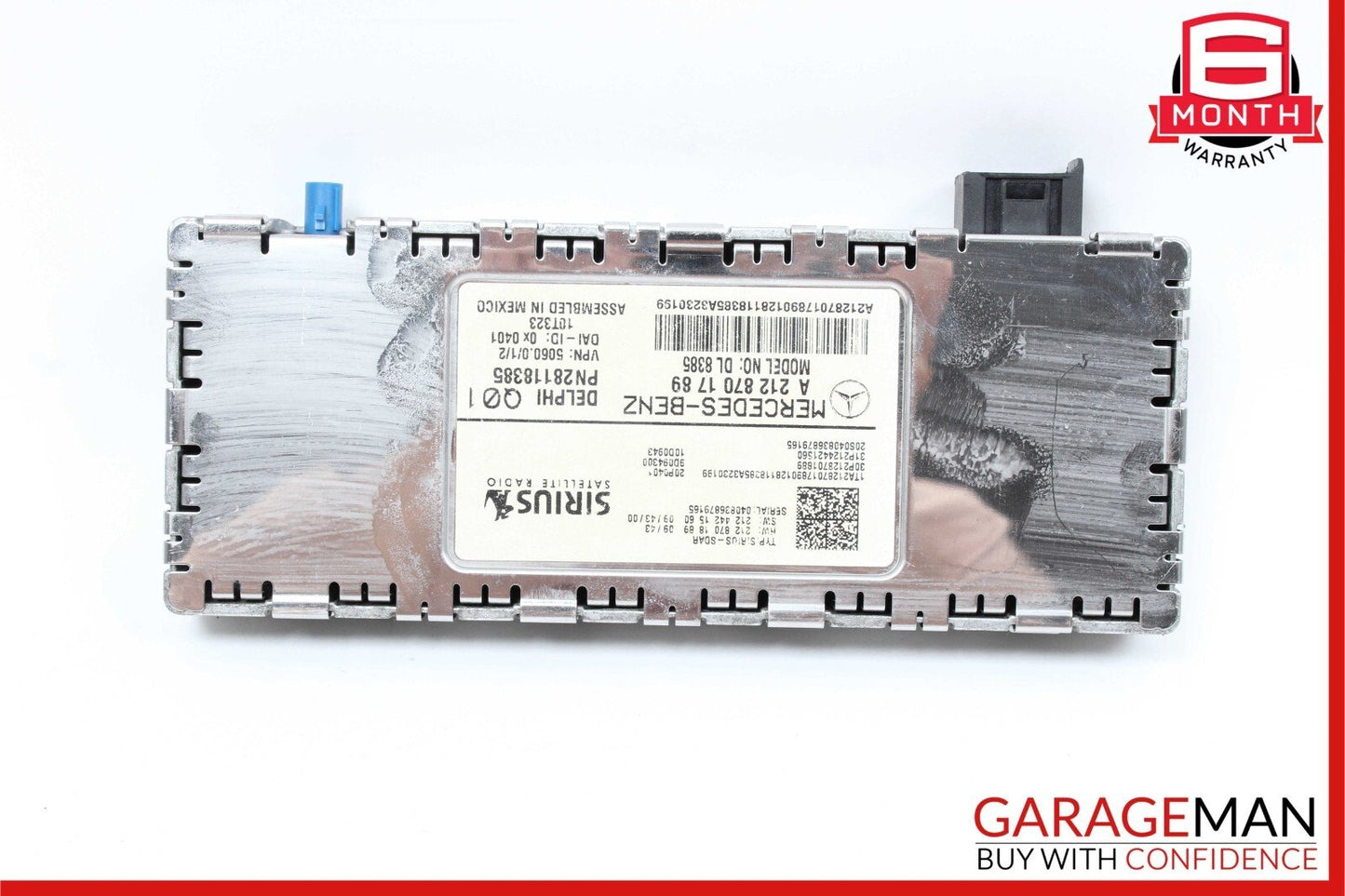 Mercedes W212 E350 C300 C250 Sirius Satellite Radio Receiver 2128701789 OEM