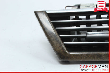 10-13 Mercedes W212 E350 Dashboard Dash AC A/C Air Vent Left Trim Wood OEM