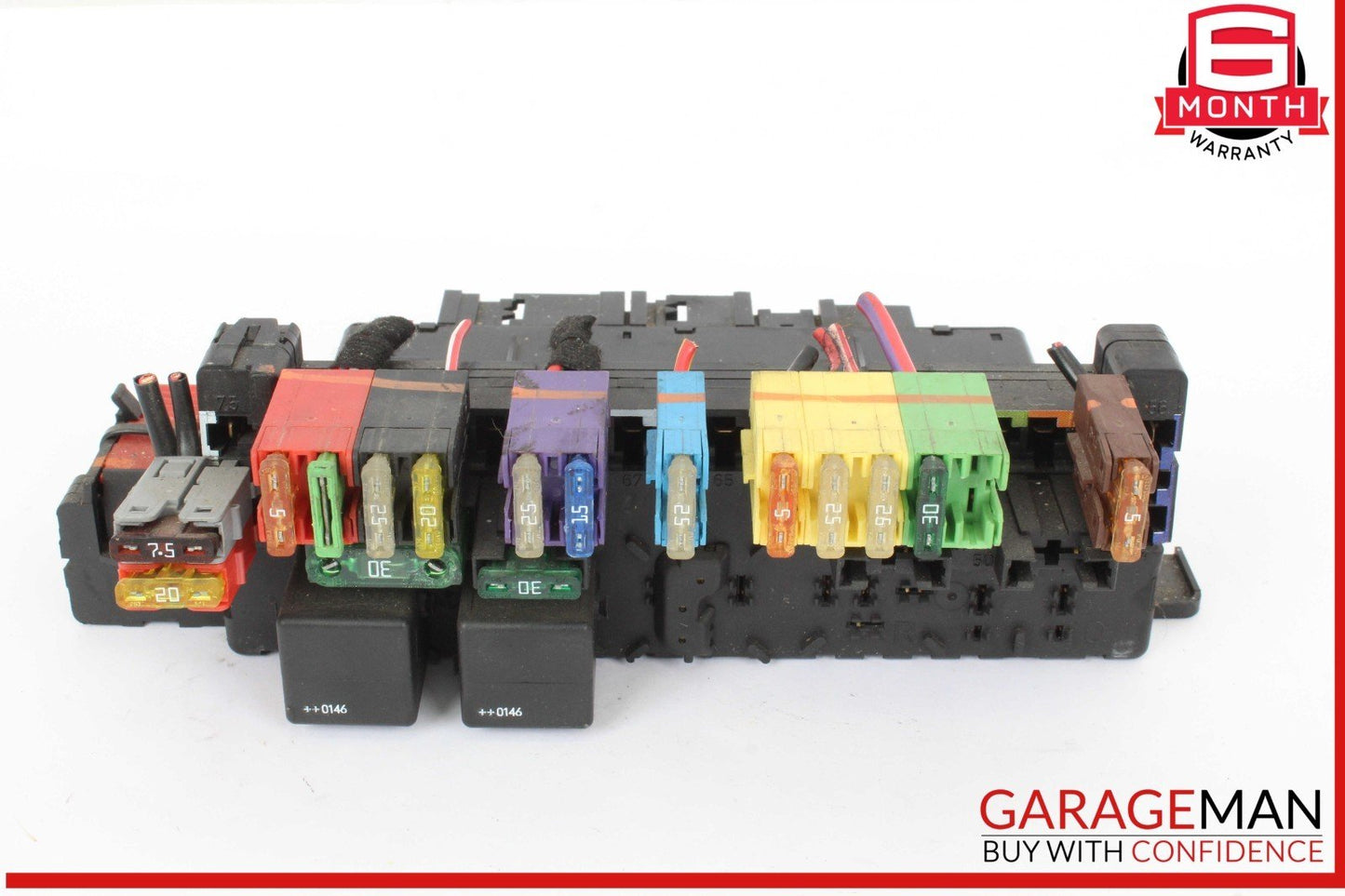 03-12 Mercedes R230 SL500 SL55 AMG SL550 Rear SAM Fuse Box Relay Module OEM