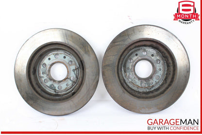 17-23 Cadillac XT5 Rear Left & Rear Right Side Disc Brake Rotor Rotors OEM