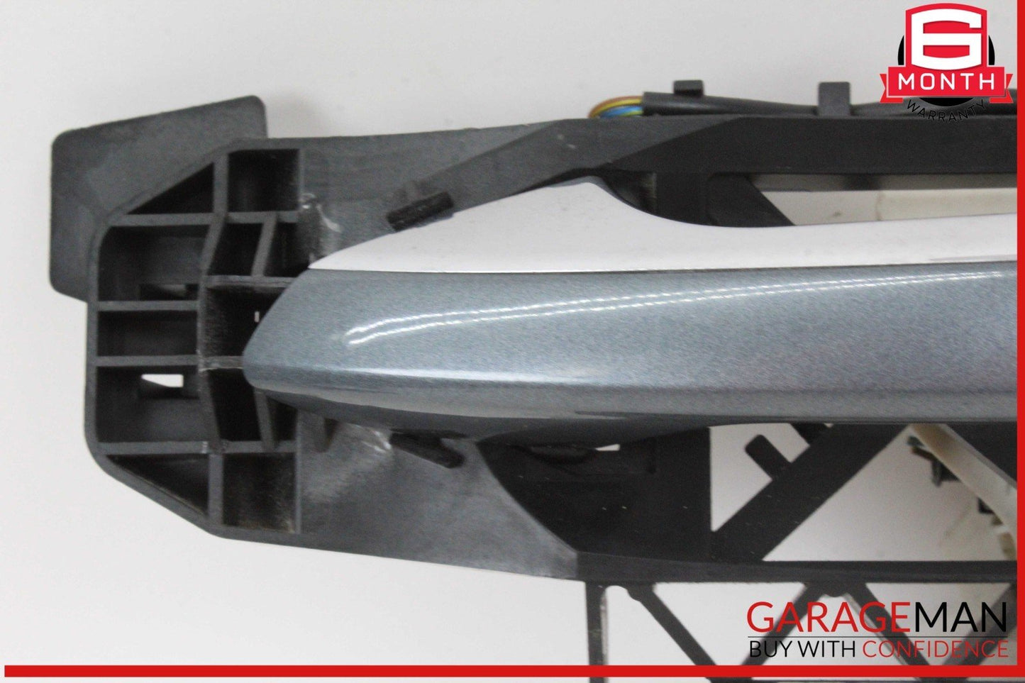 07-13 Mercedes W221 S550 Rear Left Driver Side Exterior Door Handle Gray OEM