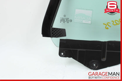 03-12 Mercedes R230 SL500 SL550 SL55 AMG Rear Left Side Quarter Window Glass OEM
