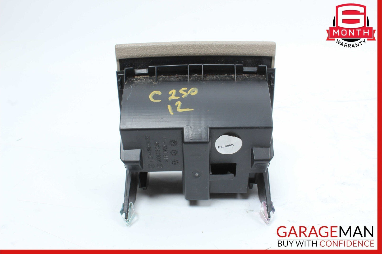 08-14 Mercedes W204 C300 Rear Center Console Ashtray Power Socket Tray Beige