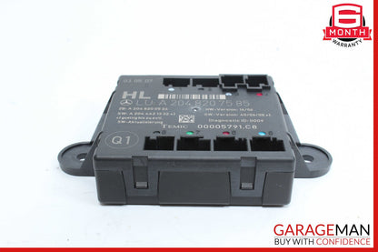 08-14 Mercedes W204 C300 C350 Rear Left Side Door Control Module 2048702326 OEM