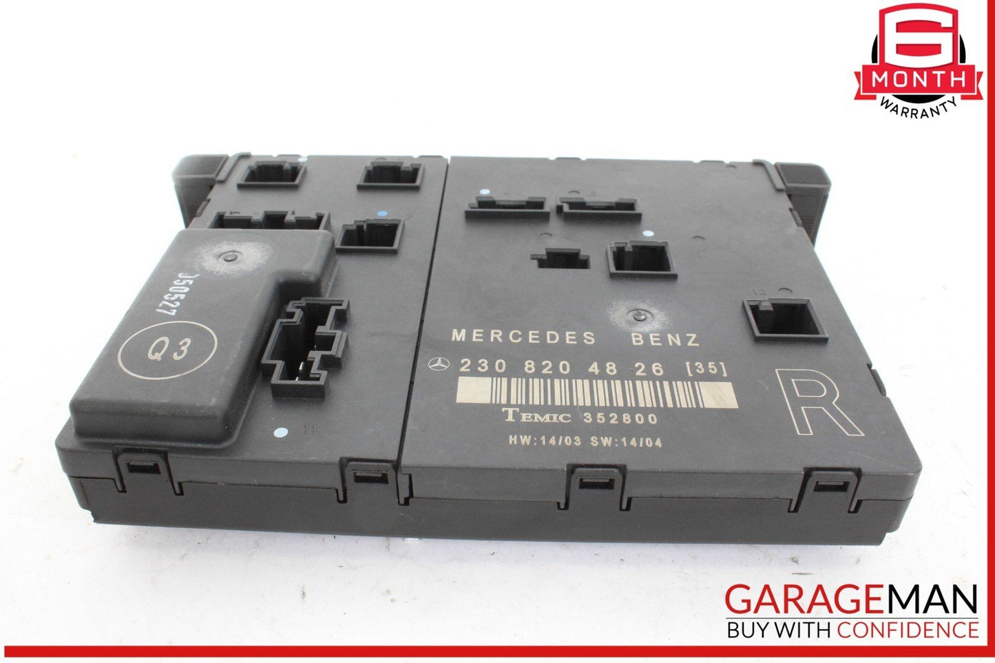 03-12 Mercedes R230 SL500 SL55 SL600 Front Right Side Door Control Module OEM